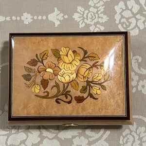 Vintage Reuge Music Box Italy Switzerland